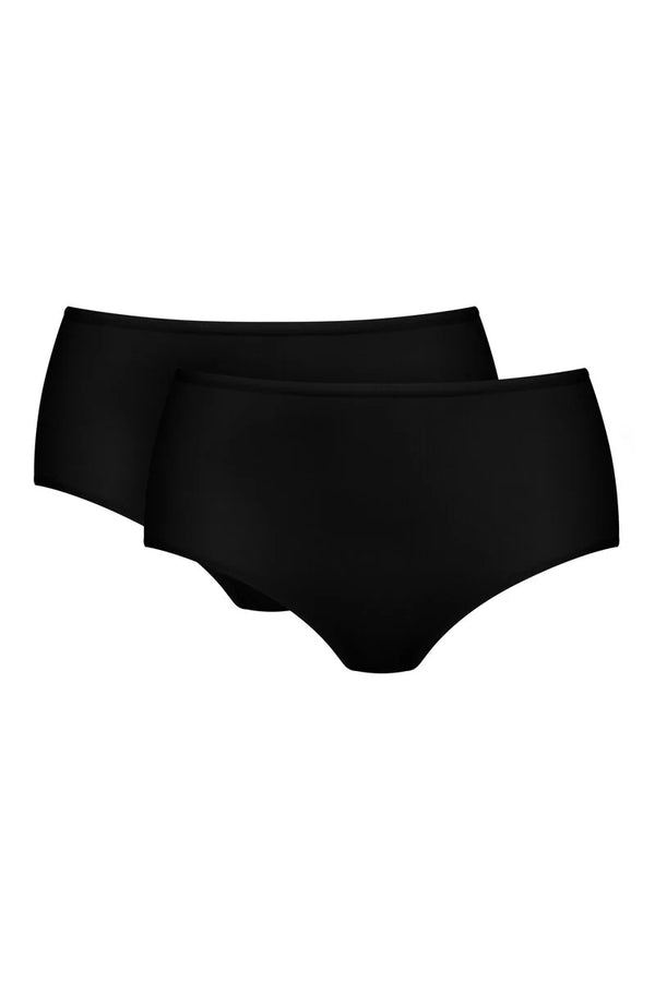 Mey Serie Pure Sense High-waisted briefs (twin pack)